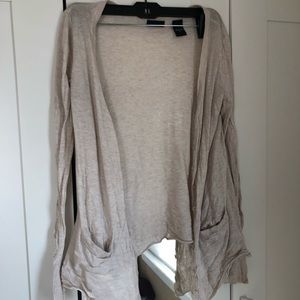 Cream lightweight Cardigan